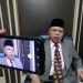 Wakil Rektor III, IAIN Sultan Amai Gorontalo, Lukman Arsyad saat diwawancarai di ruang kerjanya, Jumat (10/11/2023). (Putra/Gopos)