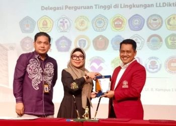 Penandatanganan kerja sama antara UNBITA Gorontalo dan UNTAR (istimewa)