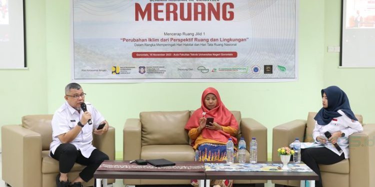 Seminar Nasional yang diselenggarakan oleh IAP dan UNBITA dengan mengangkat tema ‘perubahan iklim dalam perspektif ruang dan lingkungan’ (istimewa)