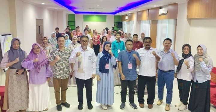 Pembukaan Pelatihan Antenatal Care dan Pemeriksaan USG bagi Dokter Puskesmas oleh Penjabat Sekretaris Daerah Provinsi Budiyanto Sidiki, Rabu (15/11/2023)