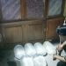 Beberapa kantung miras cap tikus yang disita aparat Polsek Mananggu.