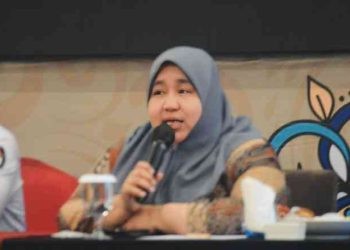 Ketua KPU Bone Bolango, Sutenti Lamuhu.