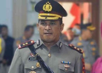 Kapolres Pohuwato AKBP Winarno, yang sebelumnya menjabat sebagai Kepala Sub Direktorat Penegakan Hukum (Kasubdit Gakkum) Direktorat Polisi Perairan dan Udara Polda Gorontalo.