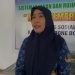 Kepala Seksi Pengendalian Penduduk DinsosP3APPKB Bone Bolango, Cicilia Lihawa saat diwawancarai di ruang kerjanya, Rabu (29/11/2023).