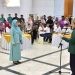 Fima Agustina dikukuhkan oleh Penjabat Gubernur Gorontalo Ismail Pakaya sebagai Bunda Disabilitas. Pengukuhan dilaksanakan di Gedung Bele Li Mbui, Ahad (3/12/2023).
