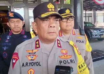 Kapolda Gorontalo, Irjenpol Angesta R Yoyol dikonfirmasi, Senin 11/12/2023.