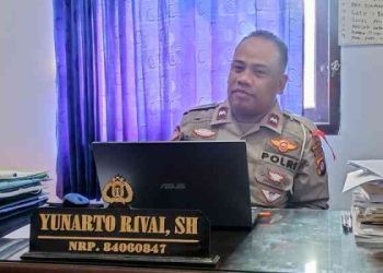 Kepala Unit Gakkum Satlantas Polres Bone Bolango Aipda Yunarto Rivai