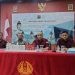 kegiatan press release akhir tahun Kantor Imigrasi Kelas I TPI Gorontalo, Jumat (29/12/2023).