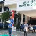 Bupati Gorontalo Nelson Pomalingo saat memberikan arahan pada upacara Peringatan HUT Korpri tahun 2023, Jumat (1/12/2023).