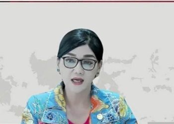 Tangkapan layar Kepala Eksekutif Pengawas Perilaku Pelaku Usaha Jasa Keuangan, Edukasi, dan Perlindungan Konsumen Otoritas Jasa Keuangan (OJK) Friderica Widyasari Dewi dalam konferensi pers daring, Senin (4/12/2023). ANTARA/Sanya Dinda