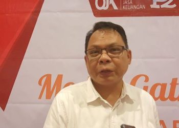 Kepala Kantor OJK Papua Muhammad Ikhsan Hutahean. ANTARA/Qadri Pratiwi
