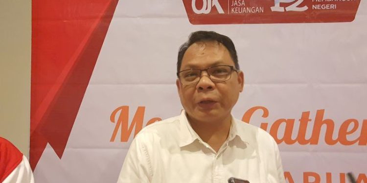 Kepala Kantor OJK Papua Muhammad Ikhsan Hutahean. ANTARA/Qadri Pratiwi