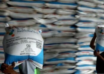 Ilustrasi - Penyaluran pupuk bersubsidi oleh PT Pupuk Indonesia Persero. ANTARA/HO-Pupuk Indonesia.