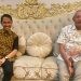 Kunjungan silaturahmi Tursandi Alwi pada Bupati Gorontalo Nelson Pomalingo, Rabu malam (6/12/2023).