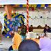 Wakil Bupati Pohuwato Suharsi Igirisa memberikan sambutan Peringatan Hari Bhakti PUPR Ke-78, berlangsung di halaman PUPR, Senin (4/12/2023). (F Humas Pemda Pohuwato)