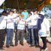 kegiatan pencanangan Hari Bakti PUPR ke 78, Jumat (01/12/2023) di Lapangan Kecamatan Dumbo Raya