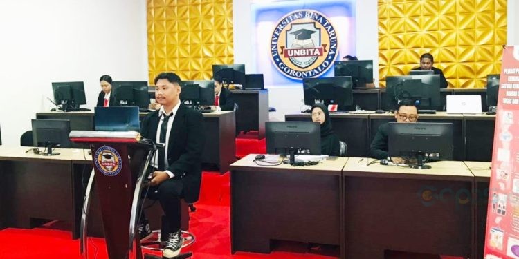 Desiminasi hasil penelitian mahasiswa program pascasarjana UNBITA Gorontalo, Selasa (5/12/2023) (rama/gopos)