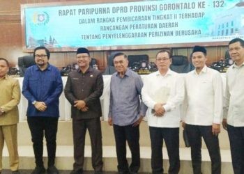 Sah! Kemudahan Berinvestasi Di Gorontalo Miliki Payung Hukum Melalui perda