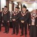 Sejumlah pejabat UNG malksanakan sumpah dan dilantik oleh Rektor UNG, Eduart Wolok (dok. ung)