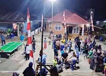 Dalam menyambut Hari patriotik Provinsi Gorontalo yang ke - 82 tahun Pemuda Desa Meranti dan Mahasiswa KKD UMGO mengadakan Turnamen Sepak Takraw Meranti CUP VI. 