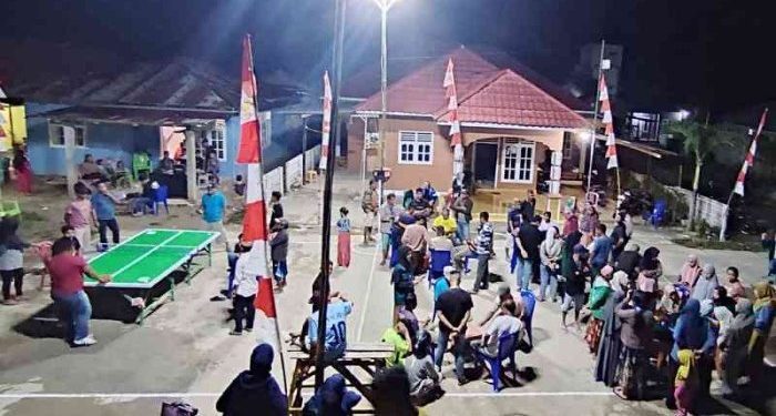Dalam menyambut Hari patriotik Provinsi Gorontalo yang ke - 82 tahun Pemuda Desa Meranti dan Mahasiswa KKD UMGO mengadakan Turnamen Sepak Takraw Meranti CUP VI.