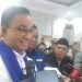 Capres Nomor Urut 1 Anies Baswedan saat tiba di Gorontalo, Senin (8/1/2024). (F. Abin/gopos)