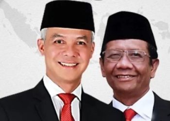 Pasangan Ganjar Pranowo-Mahfud MD