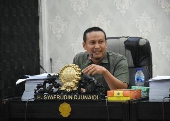 Anggota DPRD Kota Gorontalo Syafrudin Djunaidi.
