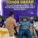 Aksi donor darah yang dilaksanakan oleh Detasemen Polisi Militer Pangkalan TNI Angkatan Laut (Denpom Lanal) Gorontalo pada peringatan HUT ke-78 POM-AL Selasa (23/1/2024). (dok. Denpom)