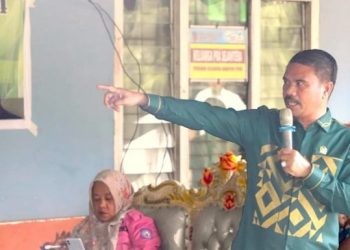 Pelaksanaan reses oleh Usman Tahir Rajak di Desa Sidomulyo, Kecamatan Boliyohuto, Kabupaten Gorontalo, Senin (29/1/2024). (istimewa)