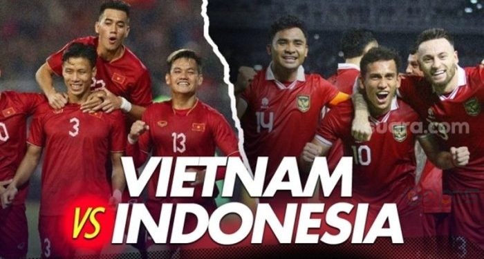 Ilustrasi pertandingan Vietnam vs Timnas Indonesia dalam matchday kedua Grup D Piala Asia 2023, Jumat (19/1/2024) malam WIB (Suara.com).