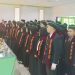Pelaksanaan prosesi yudisium kepada 42 lulusan Kedokteran Fakultas Kedokteran UNG (dok. ung)