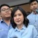 Wakil Ketua Dewan Pembina Partai Solidaritas Indonesia (PSI), Grace Natalie, optimis debat calon wakil presiden akan berjalan seru. (Suara.com/Novian)