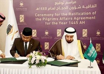 Penandatnganan Ta'limatul Hajj (dok. kemenag.go.id)