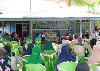 Kegiatan Reses Anggota DPRD Provinsi Gorontalo Usman Tahir Rajak di Desa Sidomulyo, Kecamatan Boliyohuto, Kabupaten Gorontalo belum lama ini.
