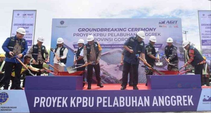 Groundbreaking Pembangunan Tahap 1 Pada Sisi Laut Resmi Dilakukan, PT Anggrek Gorontalo Internasional Terminal (AGIT) Transformasi Pelabuhan Anggrek Menuju Smart Green Port