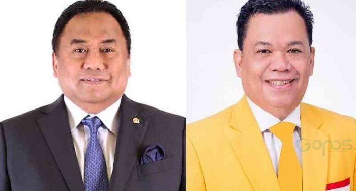 Calon Anggota DPR RI Roem Kono dan Rachmat Gobel. (Istimewa)