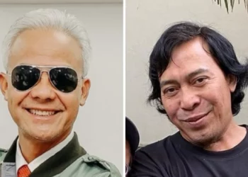 Ganjar Pranowo dan Komeng (Instagram/@ganjar_pranowo/@komeng.original)
