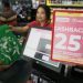 Dalam rangka menyambut 25 tahun Alfamart, tiap berbelanja minimal Rp60.000 dapat cashback hingga 25 persen.