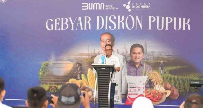 Pupuk Indonesia melalui PT Pupuk Kalimantan Timur (Pupuk Kaltim) menggelar program Gebyar Diskon Pupuk di Kabupaten Bone, Sulawesi Selatan..