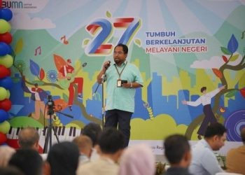 HUT ke 27, Pertamina Patra Niaga Santuni Anak Yatim dan Bagi Promo Istimewa tasyakuran dan doa bersama di Kantor Unit Pertamina Patra Niaga Sulawesi, Selasa (27/2/2024)