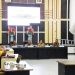 (Rakor) yang diselenggarakan Pemerintah Kota Gorontalo dalam rangka menyukseskan penyelenggaraan Pemilu, yang dipimpin Wali Kota Gorontalo, Marten Taha, Senin (12/2/2024) sore.