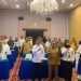 Walikota Gorontalo, Marten Taha saat menghadiri Rakor pengembangan dan pembinaan tanggap ancaman narkoba, di Hotel Grand Q Kota Gorontalo, Senin (19-02-2024).