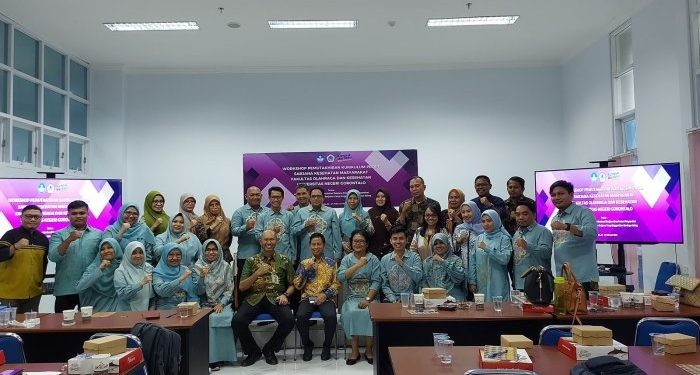 Kesmas UNG Gelar Workshop Kurikulum Menuju Prodi Unggul, berlangsung di Gedung Kesmas UNG, Jum'at  23/02/2024 (Istimewa)