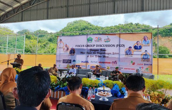 PT Pupuk Kalimantan Timur (Pupuk Kaltim) mendorong produktivitas dan kesejahteraan petani khususnya di Indonesia bagian timur.