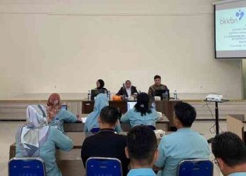 BKKBN Provinsi Gorontalo mengikuti audit eksternal sistem manajemen anti penyuapan di Aula BKKBN Gorontalo, Kamis (29/2/2024).