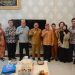 Kegiatan advokasi dari Kemenkes RI bersama Dinas Kesehatan Provinsi Gorontalo dan jajaran Kemendagri terkait penerapan Perda Kawasan Tanpa Rokok di rumah jabatan Wali Kota Gorontalo, Senin (12/2/2024).