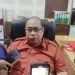 Anggota Komisi I Deprov Gorontalo, Adhan Dambea saat diwawancarai awak media, Senin (5/2/2024) (muhajir/gopos)