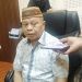 Ketua Komisi IV DPRD Provinsi Gorontalo, Hamid Kuna memberikan keterangan tentang masalah klaim BPJS Ketenagakerjaan yang dialami oleh masyarakat, Senin (5/2/2024) (muhajir/gopos)