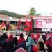 Pelaksanaan kampanye  PDI-P Gorontalo di Desa Toto Utara, Kecamatan Tilongkabila, Kabupaten Bone Bolango, Sabtu (10/2/2024).